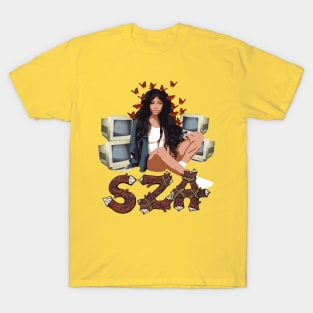 SZA's Artistry A Tapestry Of Emotion And Inspiration T-Shirt